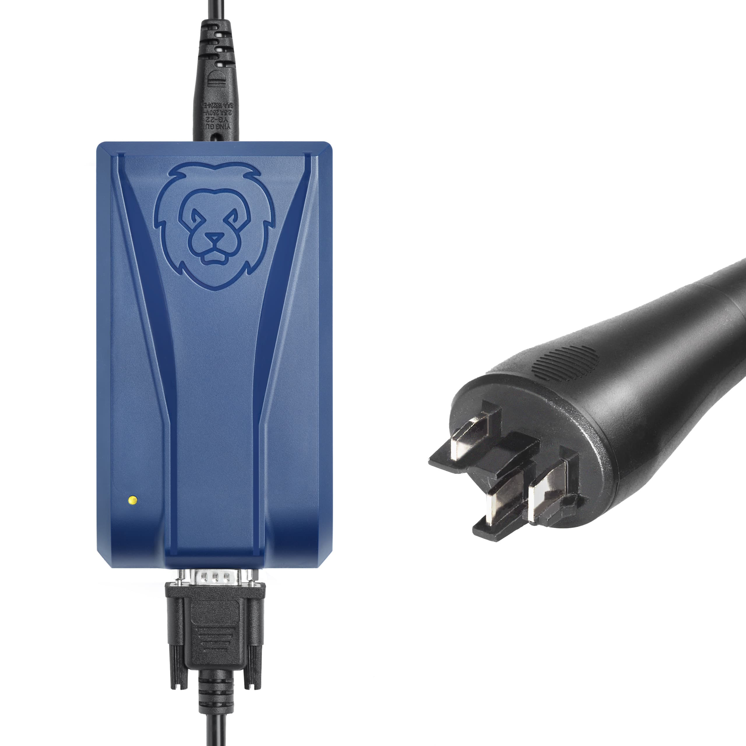 Chargeur de voyage ONgineer LiON one4all pour vélos électriques et scooters électriques 36 V, compatible avec Bosch, avec sac de transport, version UE