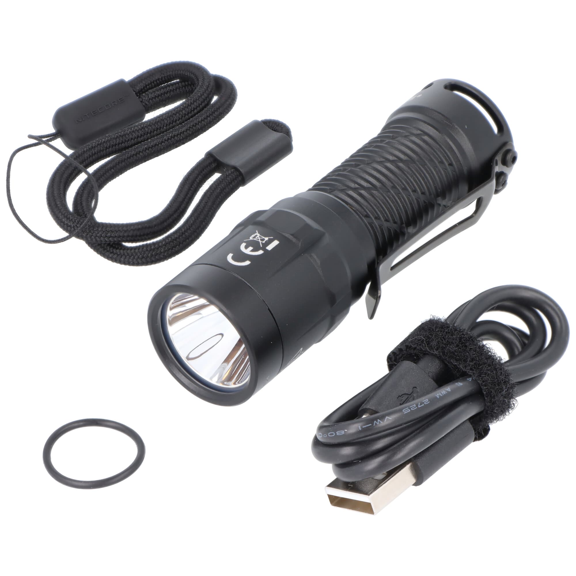 Lampe de poche LED Nitecore MT1C Pro, 1000 lumens, LED UHi, mini lampe de poche tactique, avec batterie Li-Ion NL1816R
