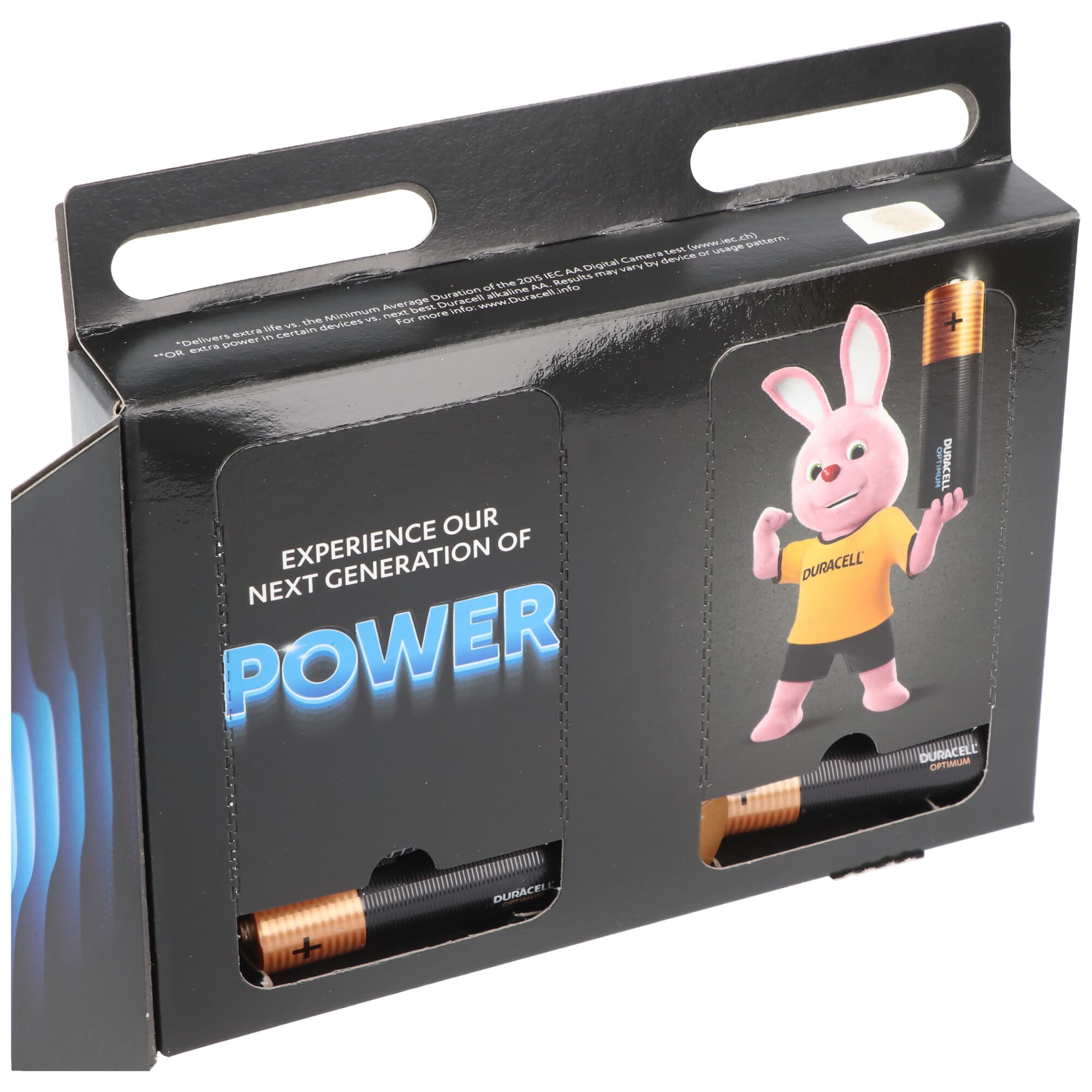 Piles alcalines Duracell Optimum AA Mignon, 1,5 V LR6 MX1500, paquet de 12 LR06