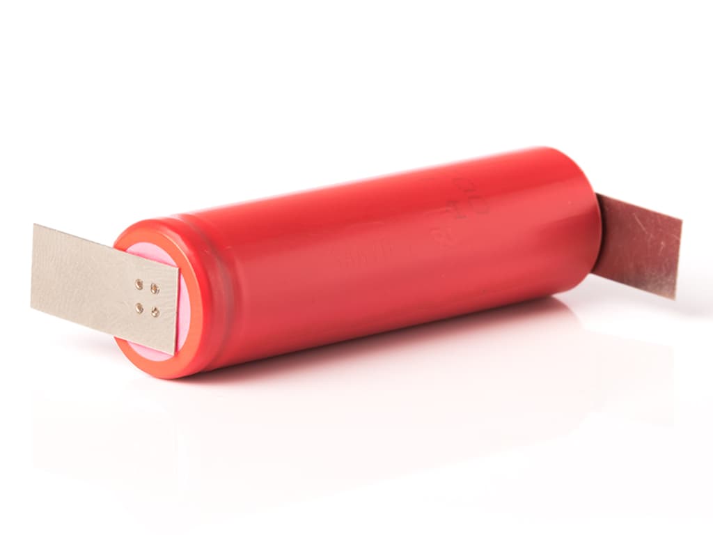 Sanyo UR18650AAN 3,6V - 3,7V 2250mAh avec cosse à souder Z (pôle positif plat)