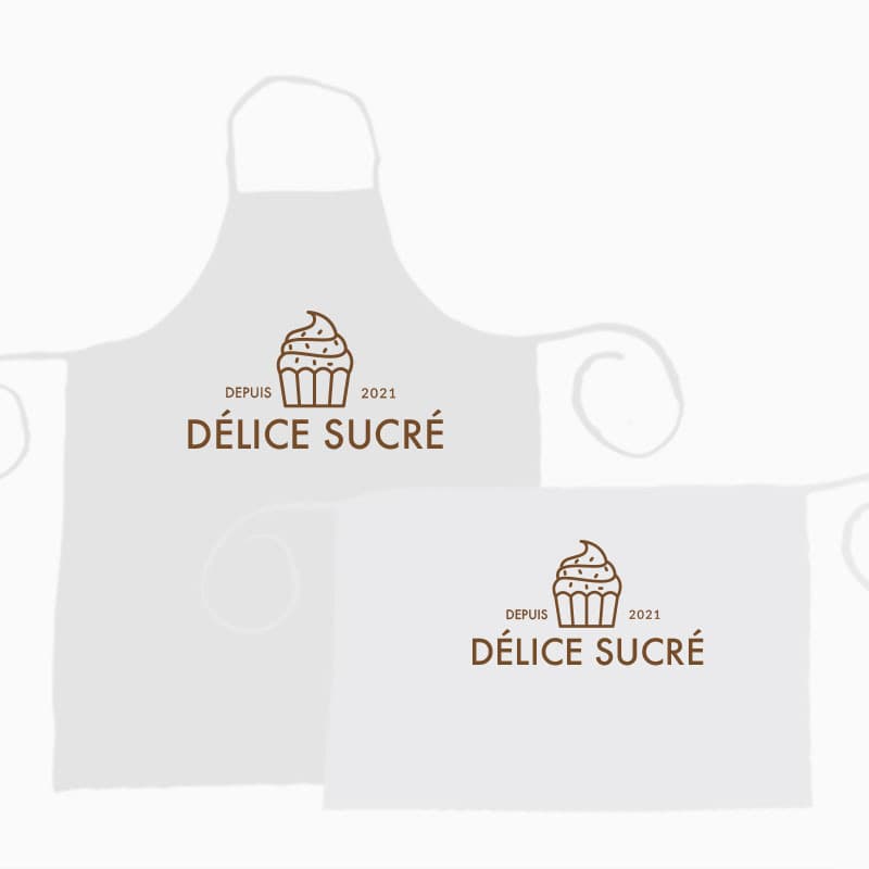 5.00000 Tabliers De Cuisine Personnalisables | Tabliers Entiers 68 x 85 cm - Easyflyer