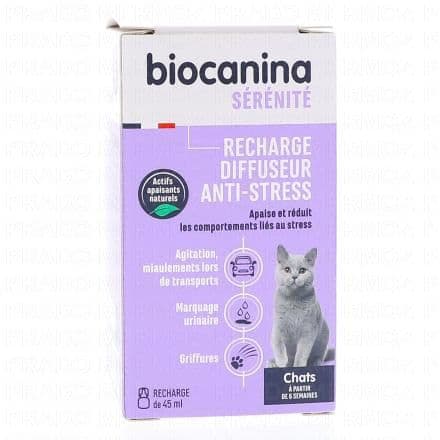 BIOCANINA Sérénité - Recharge pour diffuseur anti-stress 45ml x1