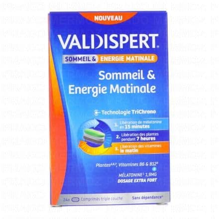 VALDISPERT Sommeil & Energie Matinale x24 Comprimés